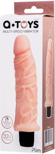 ToyFa Ρεαλιστικός Δονητής 17cm Flesh