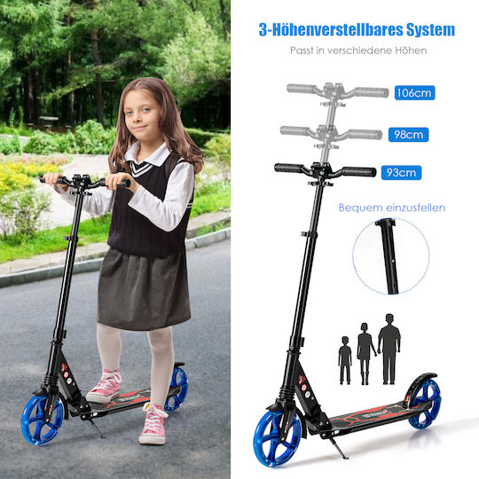 Costway Kids Scooter 2-Wheel Black
