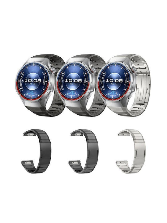 Лукрак Крама От Титаний Huawei Watch Gt 6 Pro Плъзгаща Ключалка Черен