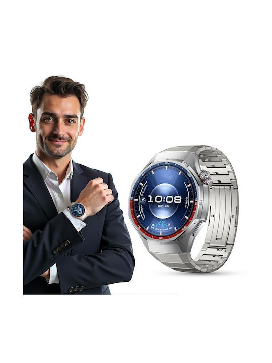 Лукрак Крама От Титаний Huawei Watch Gt 6 Pro Плъзгаща Ключалка Черен