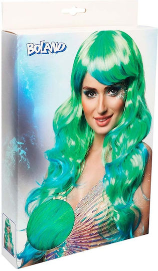 Carnival Wig Κυματιστές Green