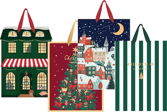 Τσάντα Χάρτινη Interdruk Xmas 377517 Small 18x23cm Τυχαία Επιλογή