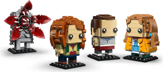 LEGO Brick Headz "Stranger Things" Eleven, Max, Demogorgon & Holly Figures pentru 10+ ani Ani 584buc