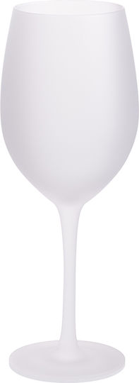 Villa D'Este Glass Water Glasses Set 650ml 6 Pieces