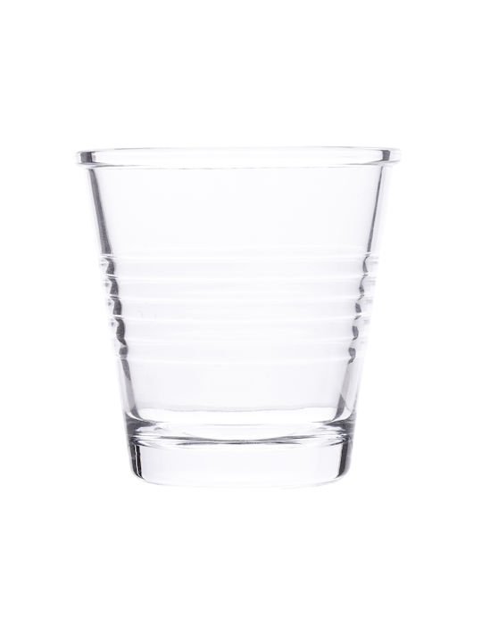 Villa D'Este Set of Glasses Liqueur/Ouzo / Water made of Glass 90ml 6pcs