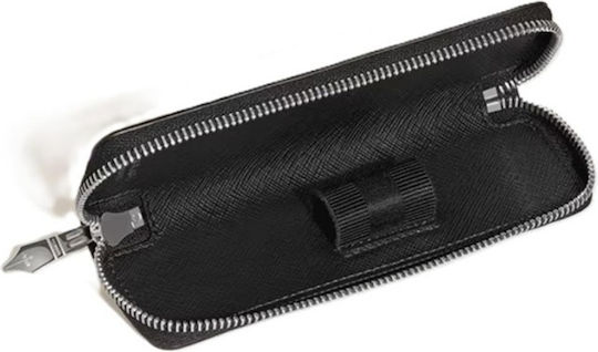 Montblanc Sartorial Leder Stiftetui Schwarz