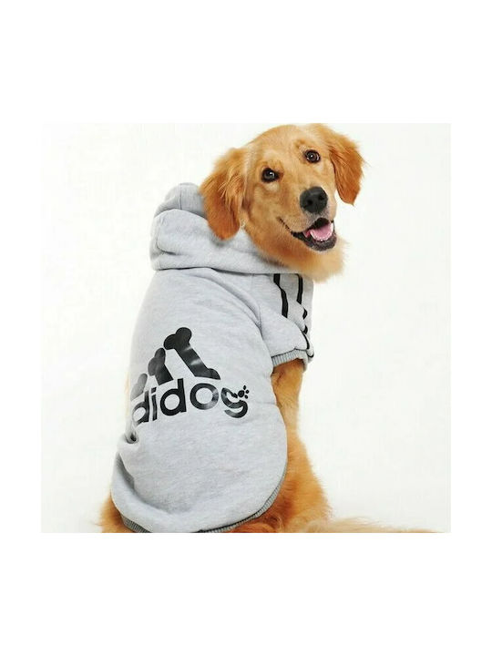 Зимен Суитшърт За Куче Adidog 24kg-35kg 5XL Син Oem