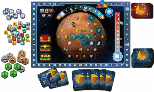 Board Game Terraformation of Mars: The Church Game for 1-4 Players 14+ Years Old (PL) Rebel