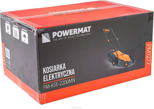 Powermat PM1277 Μηχανή Γκαζόν Ηλεκτρική 2200W