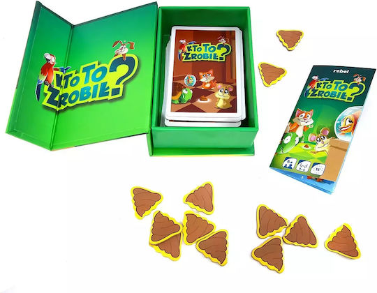 Board Game Who did this? for 3-6 Players 6+ Years Old (PL) Rebel