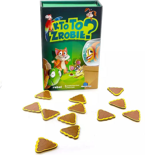 Board Game Who did this? for 3-6 Players 6+ Years Old (PL) Rebel