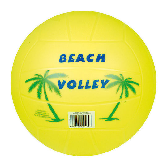 Πλαστικη Μπαλα Βολεϊ 220mm Beach Neon Κιτρινη