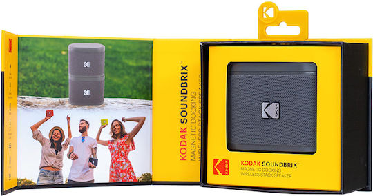 SOUNDBRIX Ηχείο Bluetooth 5W με Διάρκεια Μπαταρίας έως 5 ώρες Treble Gray