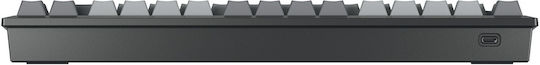 Cherry TAS KW 300 MX Wireless Gaming Keyboard 75% with Cherry MX2A Brown switches and RGB lighting (English US) Gray