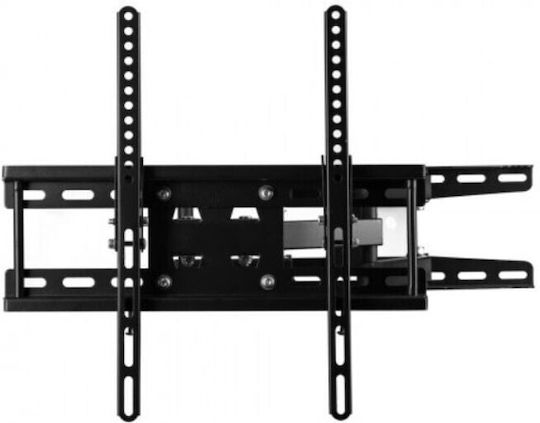 Hausberg HB H 06LCD Suport TV de perete cu braț până la 70" și 50kg Negru