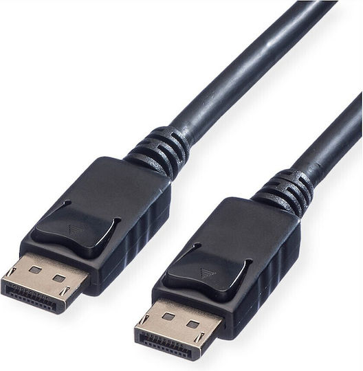 Roline DisplayPort Cable 11.99.5766 DisplayPort Male To DisplayPort Male 4096x2560 @60Hz 10m Black