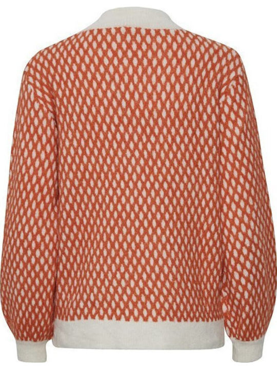 Kamara Women's Long Sleeve Sweater Orange