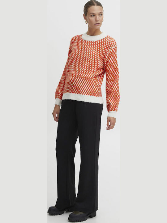 Kamara Women's Long Sleeve Sweater Orange