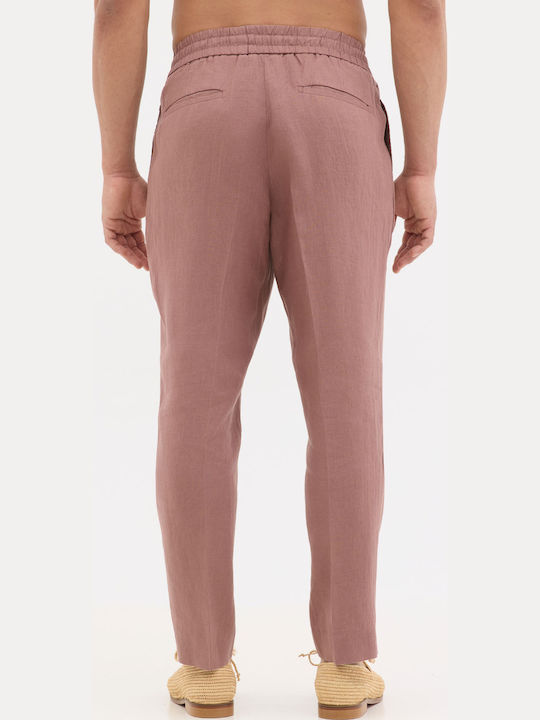 Hose in Entspannter Passform Pink