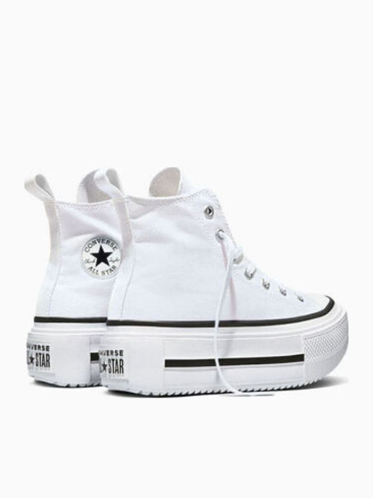 Chuck Taylor All Star Adidași Copii Inalți Albi