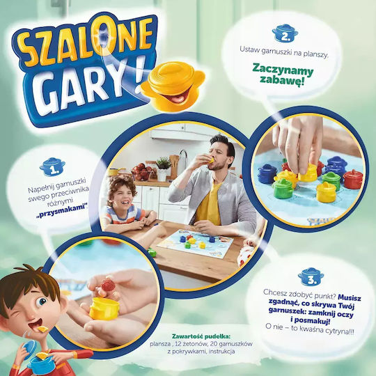 Board Game Crazy Pots for 2-4 Players 5+ Years Old (PL) Trefl