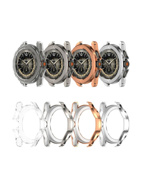 Protecție Husă Acoperire Metalizare Xiaomi Watch S4 Sport Titan-Oțel