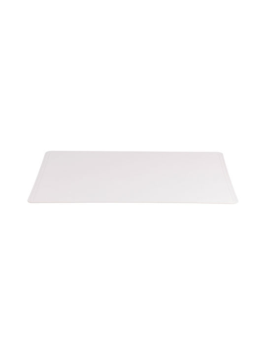 Villa D'Este Platzdeckchen Kunststoff Weiß 44x30cm 6Stück