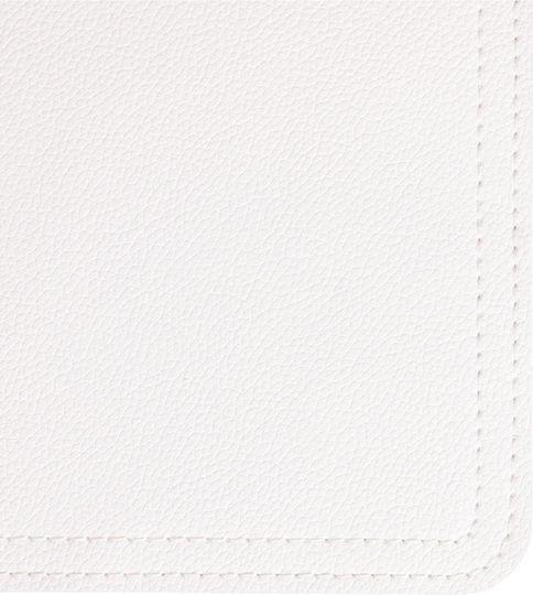 Villa D'Este Σουπλά Πλαστικό Λευκό 44x30cm 6τμχ