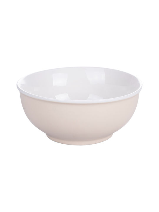Villa D'Este Serving Bowl Round made of Porcelain Brown 4pcs