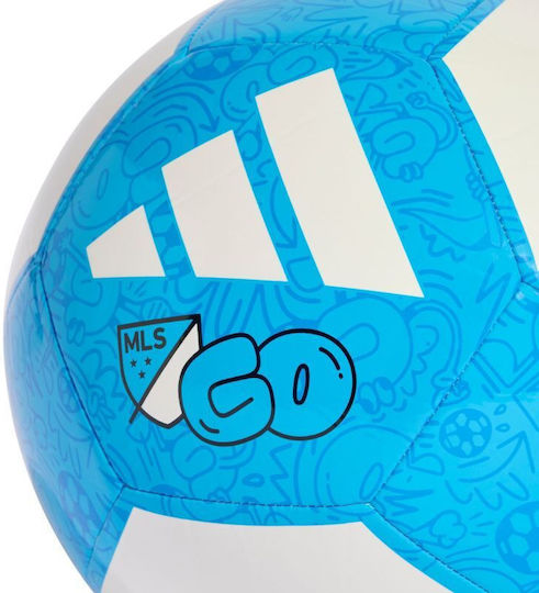 adidas Club Mini Minge de fotbal Albă