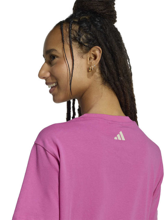 Farm Gfx Women's Sports T-shirt Fuchsia