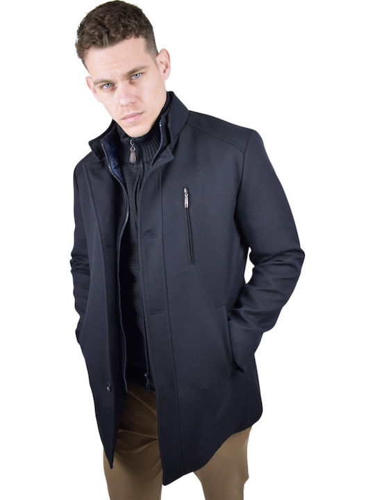 Men's Half Coat Navy