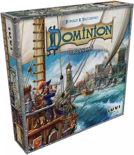Game Expansion Dominion: Harbor (2nd Edition) for 2-4 Players 13+ Years Old 508491 (PL) IUVI Games