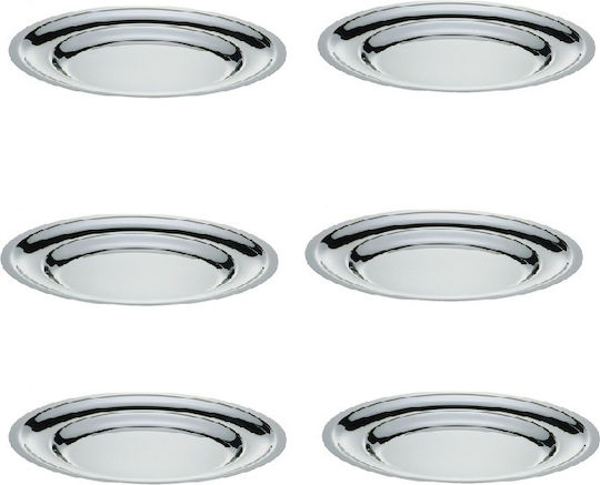 Raki Πιάτο Ρηχό Inox Γκρι 19cm Raki Πιάτο Ρηχό Inox Γκρι 19cm