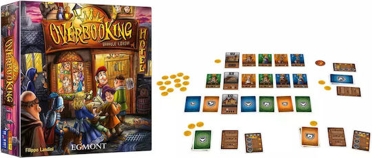 Board Game Overbooking: Beds Missing for 2-4 Players 10+ Years Old (PL) Egmont