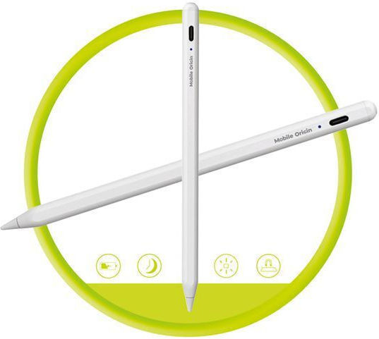 Mobile Origin PE1 Digital Touch Pen in Weiß Farbe