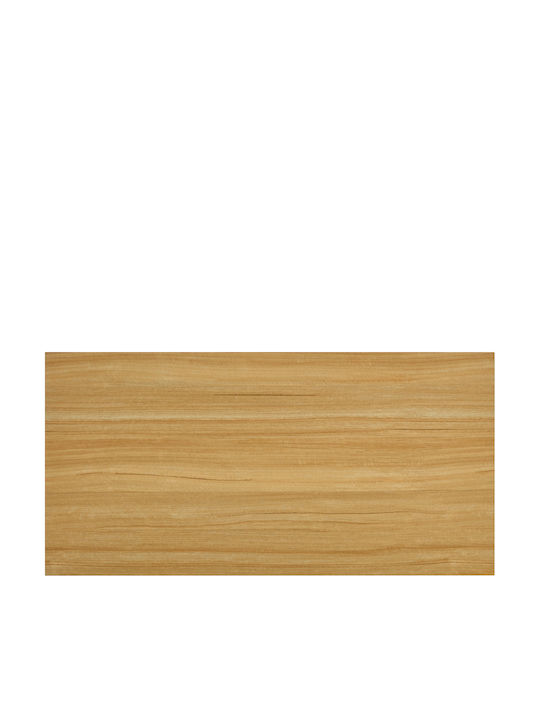 Table Dining Room Wooden with Metal Frame Sonoma/black 120x60x74cm