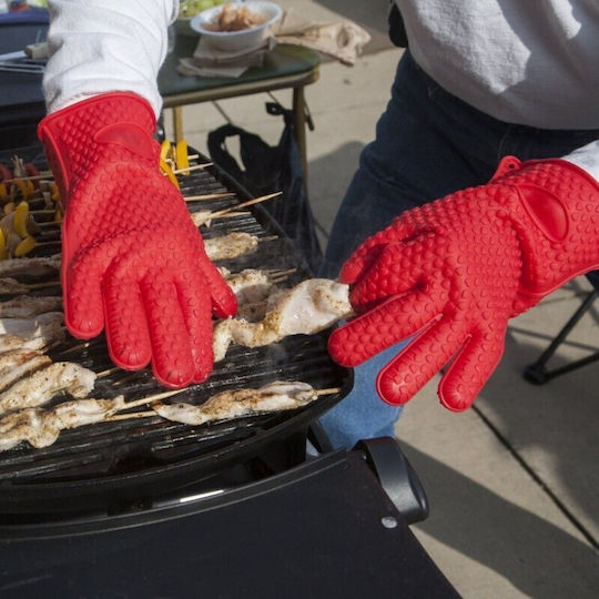 Hot Hands Oven Mitt Made of Silicone