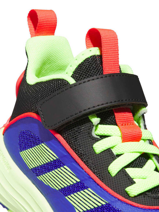 Ownthegame 3.0 K Kids Sports Basketball Shoes with Hoop & Loop Closure Blue