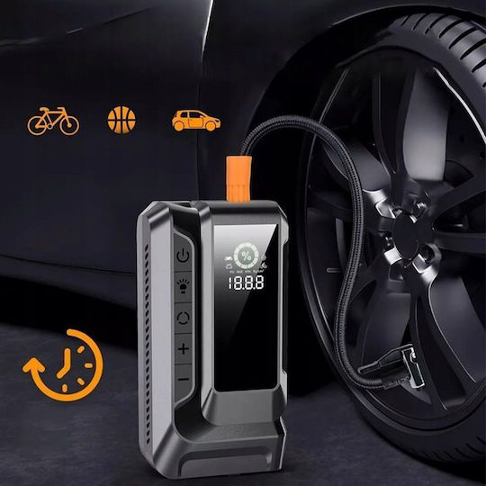 Raistar W11905-08 Portable Car Battery Jump Starter 1200A with Pump / Φακό 12V