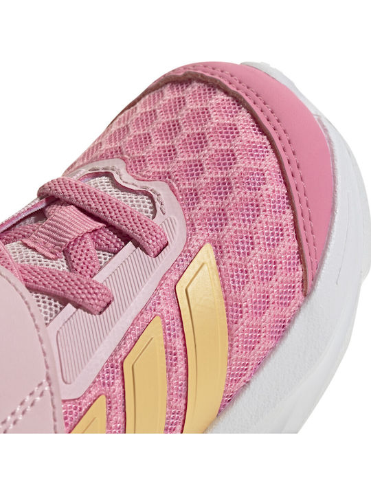 Duramo Sl2 Kids Sports Shoes Running with Hoop & Loop Closure Pink