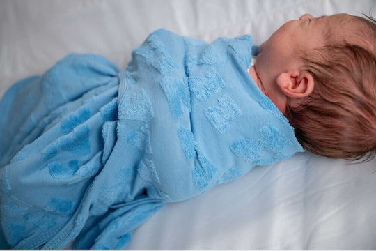 Babybliss Sleeping Bag Swaddle Blanket Blisssnug Sky Grey Set of 2