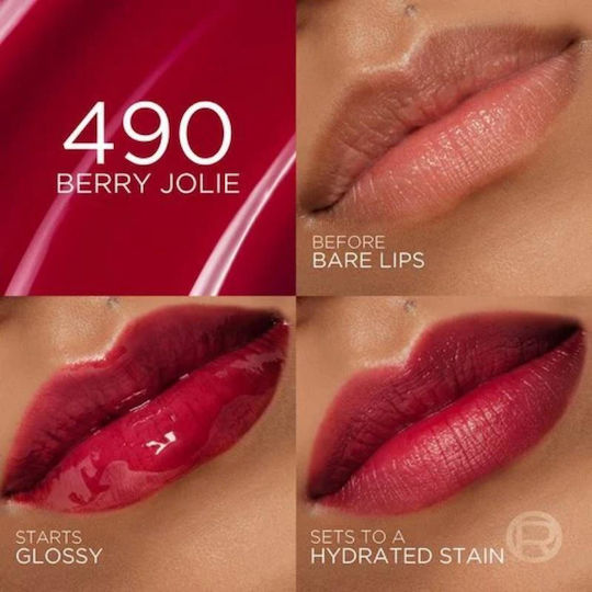 L'Oreal Paris Hyaluron Tint Lip Stain 490 Berry Jolie 5ml