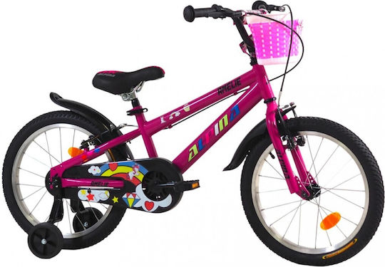 Alpina Amelie 18" Kinder Fahrrad BMX Lila
