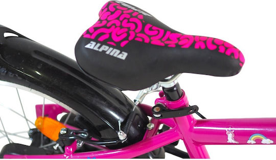 Alpina Amelie 18" Kinder Fahrrad BMX Lila