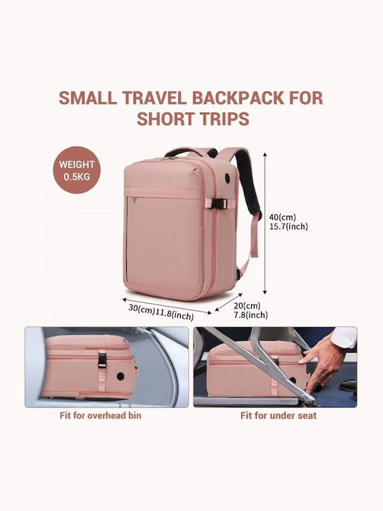 Miss Lulu Backpack Backpack for 15.6" Laptop Pink BPK2524-PK