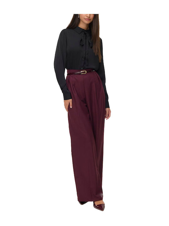 Women's Long Sleeve Shirt Black 10335828
