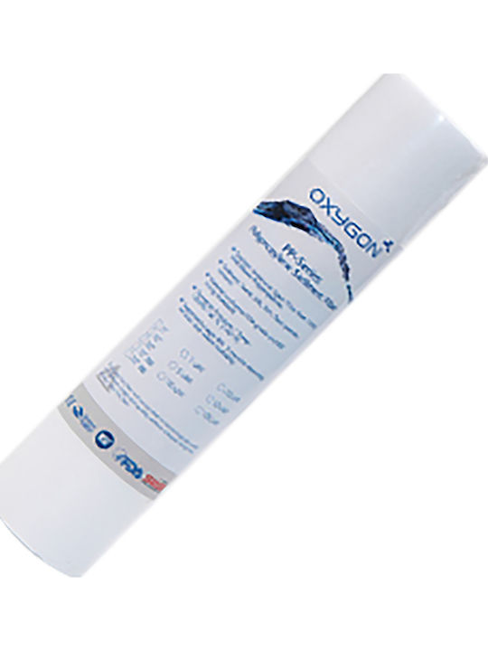 Oxygon Filtru de Apă de Înlocuire Alimentare centrală din Polipropilenă 10" PP-Series 1 μm - micrometru