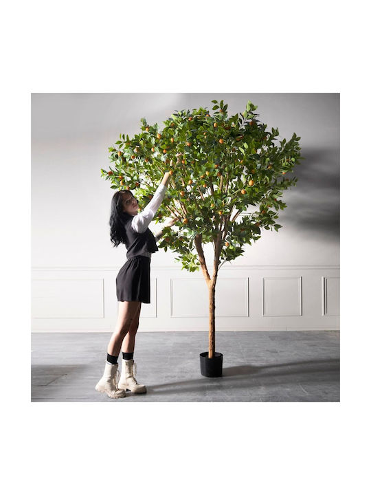 Supergreens Artificial Orange Tree Natural Orange 280 Cm