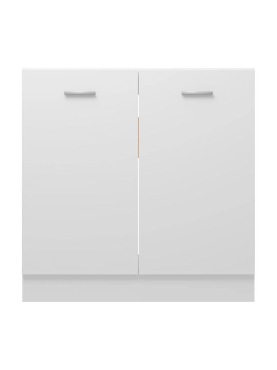 Dulap pentru Chiuvetă Alb 50x46x81.5buc